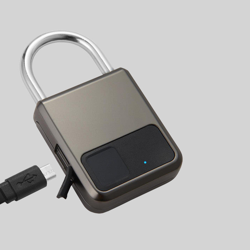 Smart Fingerprint Padlock - Waterproof Anti-theft Locker