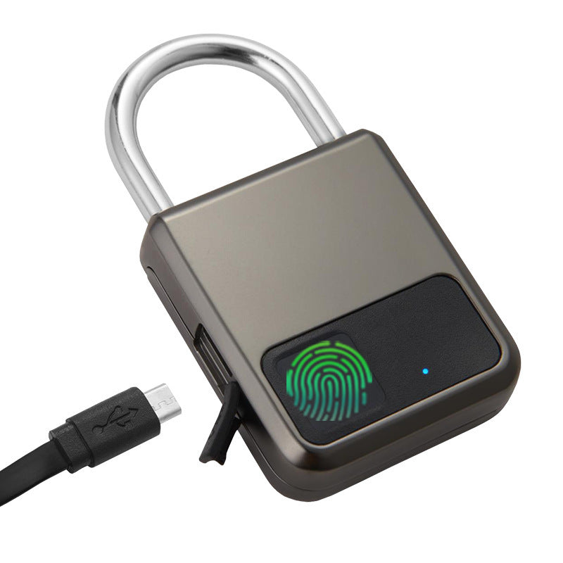 Smart Fingerprint Padlock - Waterproof Anti-theft Locker