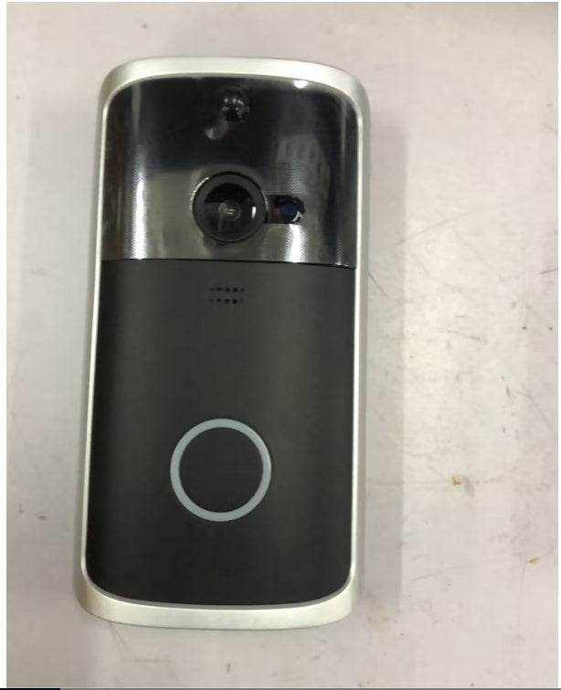 WiFi video doorbell camera with motion detection and two-way audio for home security