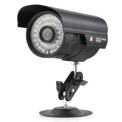 High-resolution infrared night vision security camera with CMOS sensor and 36 IR LEDs