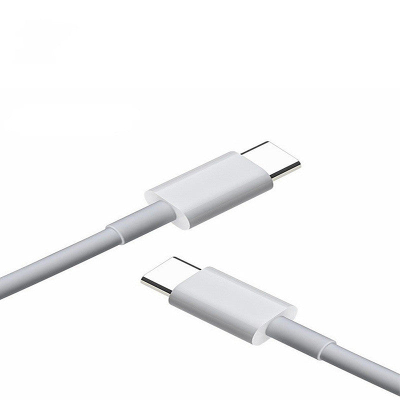 Two USB-C cables on a white background