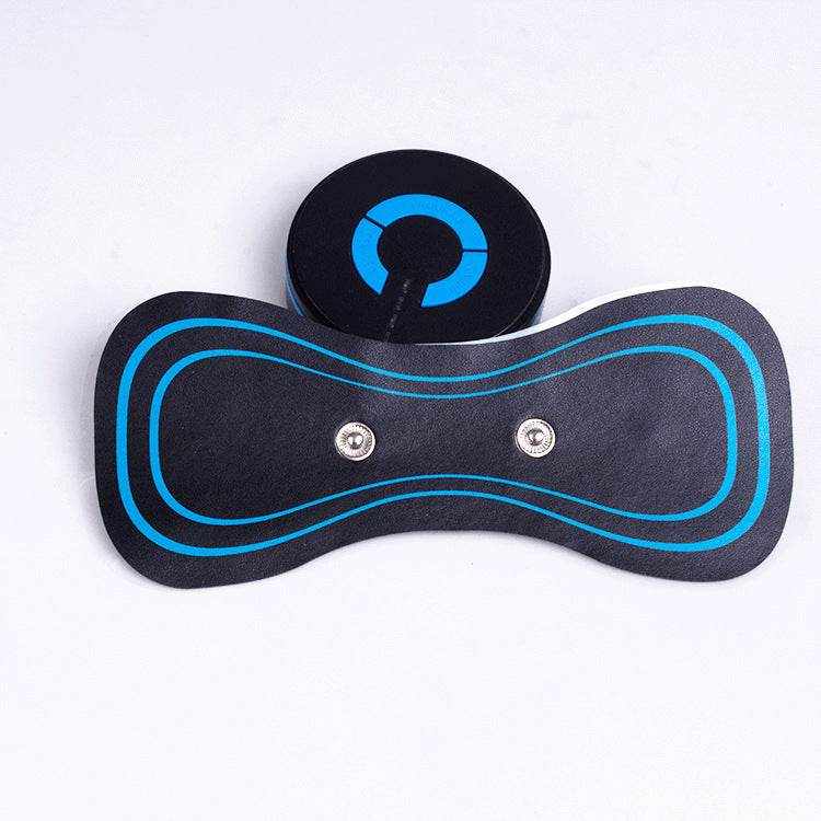 Cervical massage paste EMS device for neck and shoulder physical therapy with battery power and mechanical control