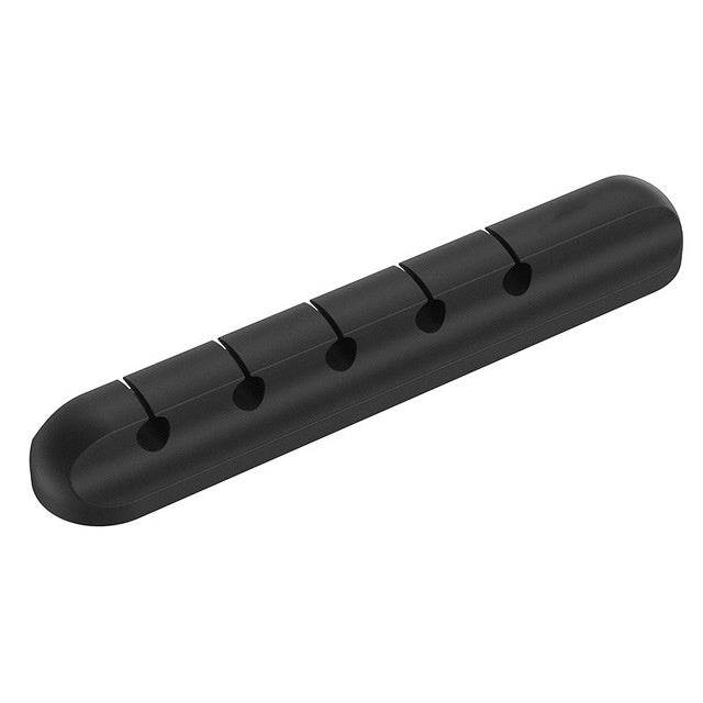 Silicone USB Cable Winder Desktop Cable Organizer Management Multipurpose Clips Cables Protector For Wired Headphones - TechNest Accessories