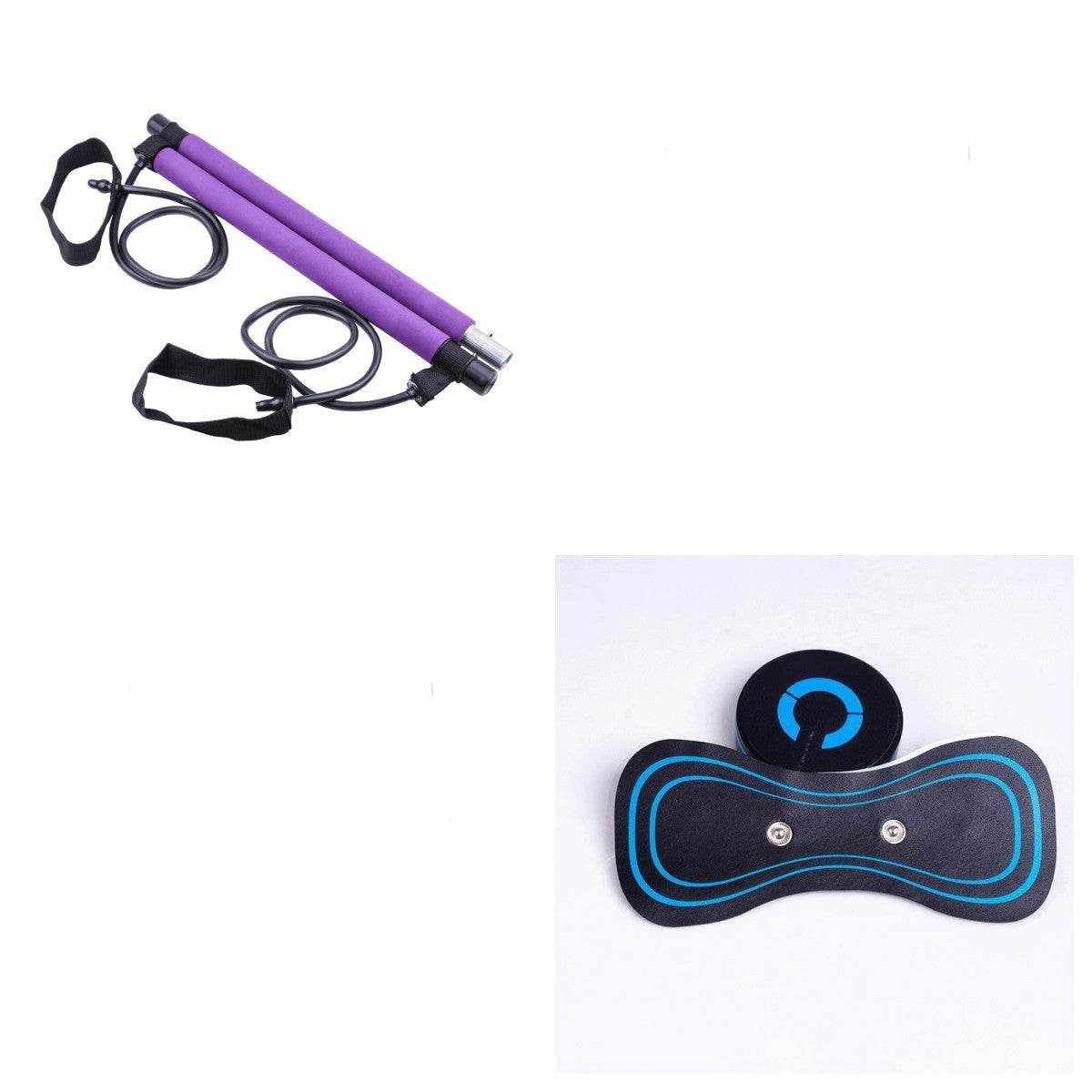 Cervical massage paste EMS intelligent shoulder and neck massager with battery power and mechanical control.