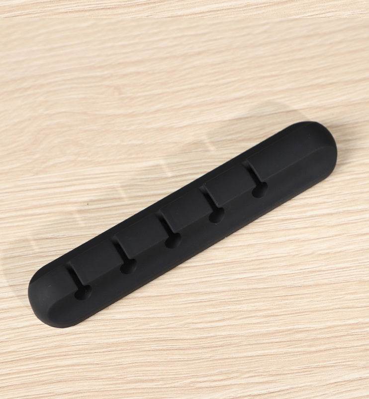 Silicone USB Cable Winder Desktop Cable Organizer Management Multipurpose Clips Cables Protector For Wired Headphones - TechNest Accessories