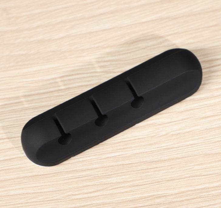 Silicone USB Cable Winder Desktop Cable Organizer Management Multipurpose Clips Cables Protector For Wired Headphones - TechNest Accessories