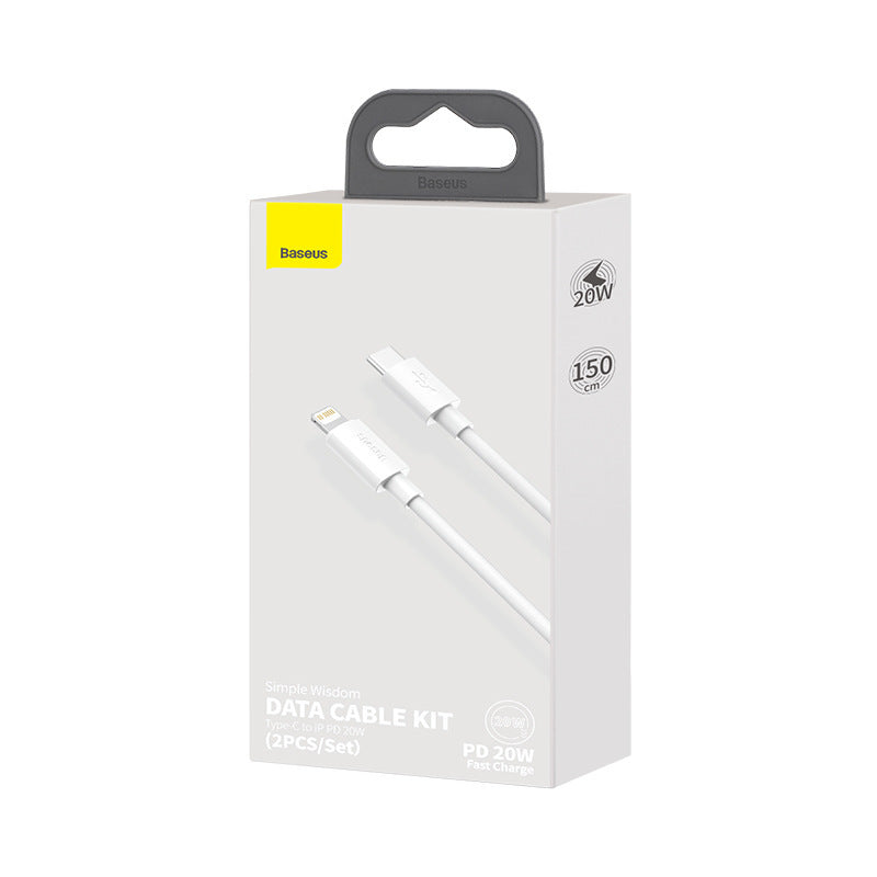 Baseus data cable kit packaging on a white background